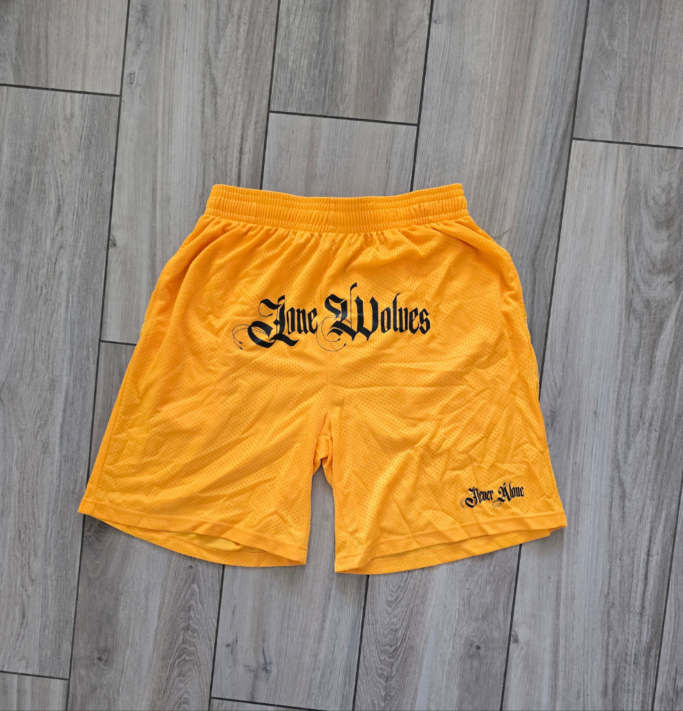 Lone Wolves Mesh Shorts