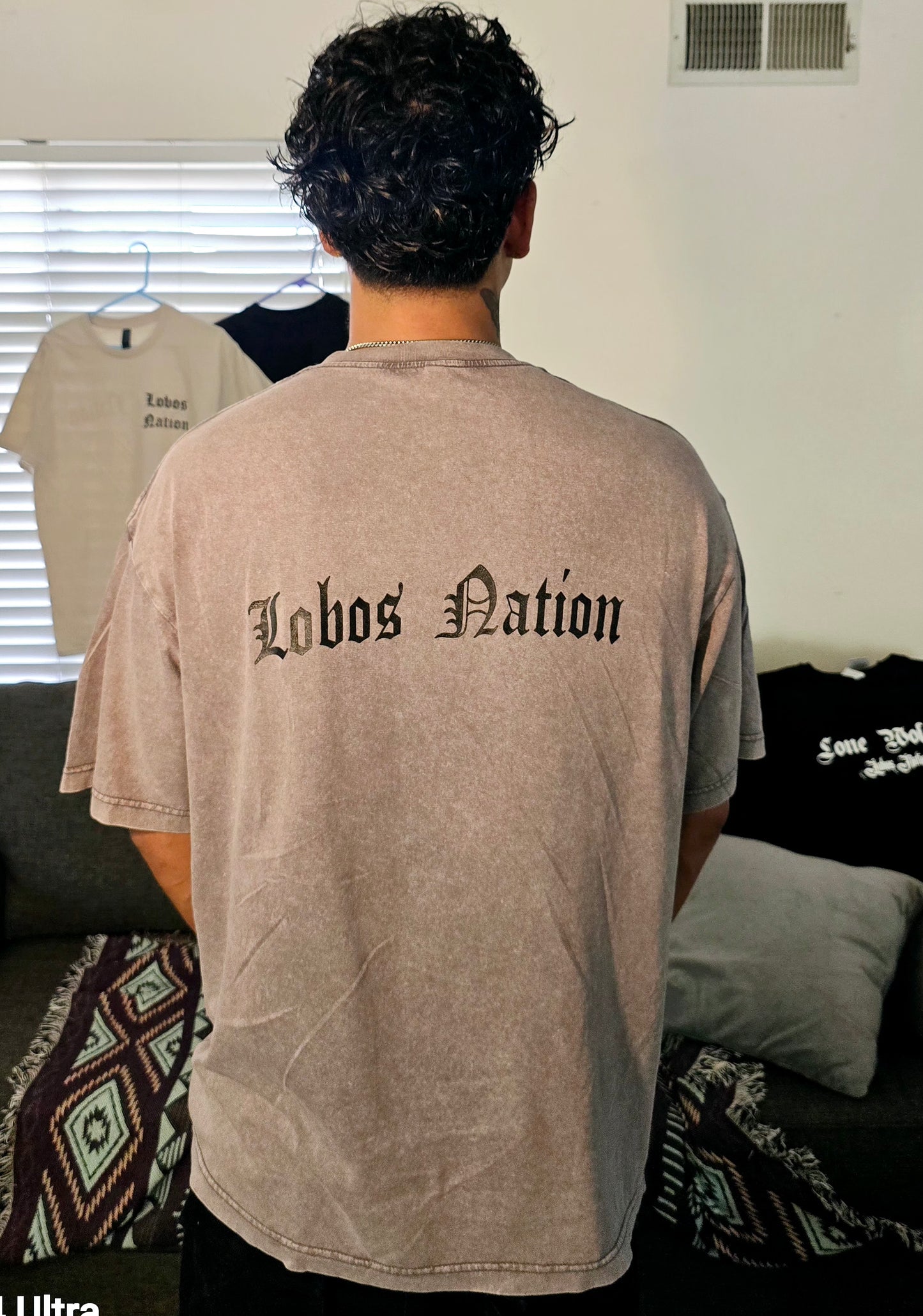 Oversized Sized Washed Traditional T-Shirt