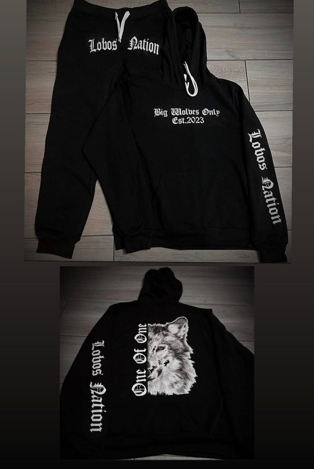 Big Wolves Only hoodie (hoodie only)
