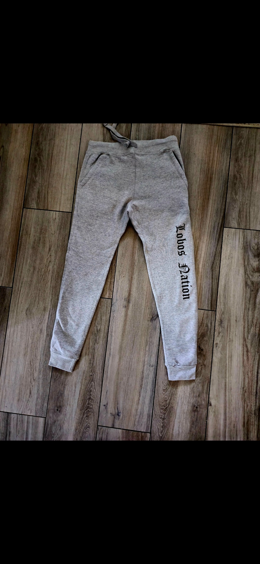 Lobos Nation Grey Joggers