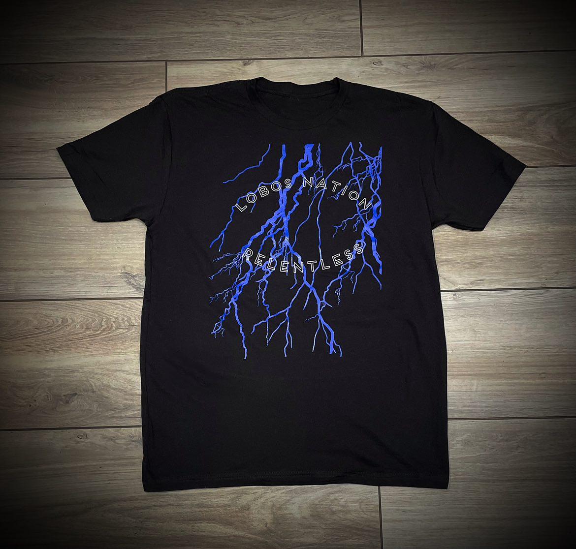Relentless Blue Lightning T-Shirt