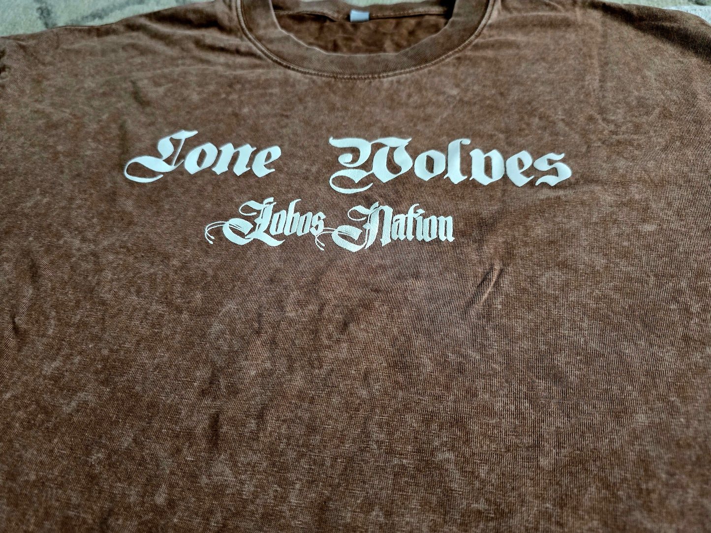 Lone Wolves over-sized T-shirt