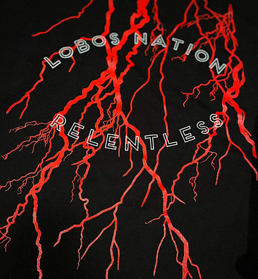 Relentless Red Lightning T-Shirt