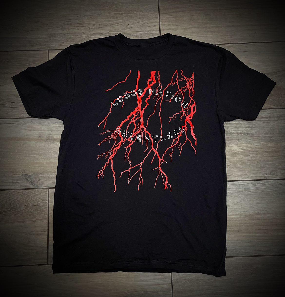 Relentless Red Lightning T-Shirt