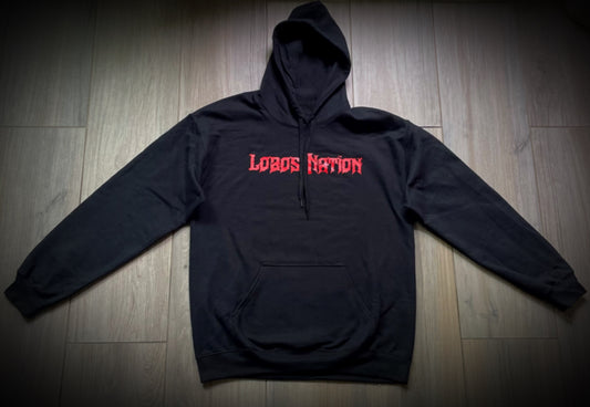 Pull Over Hoodie W/ Lobo