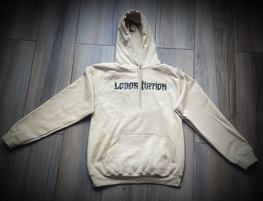 Pull Over Hoodie W/Lobo
