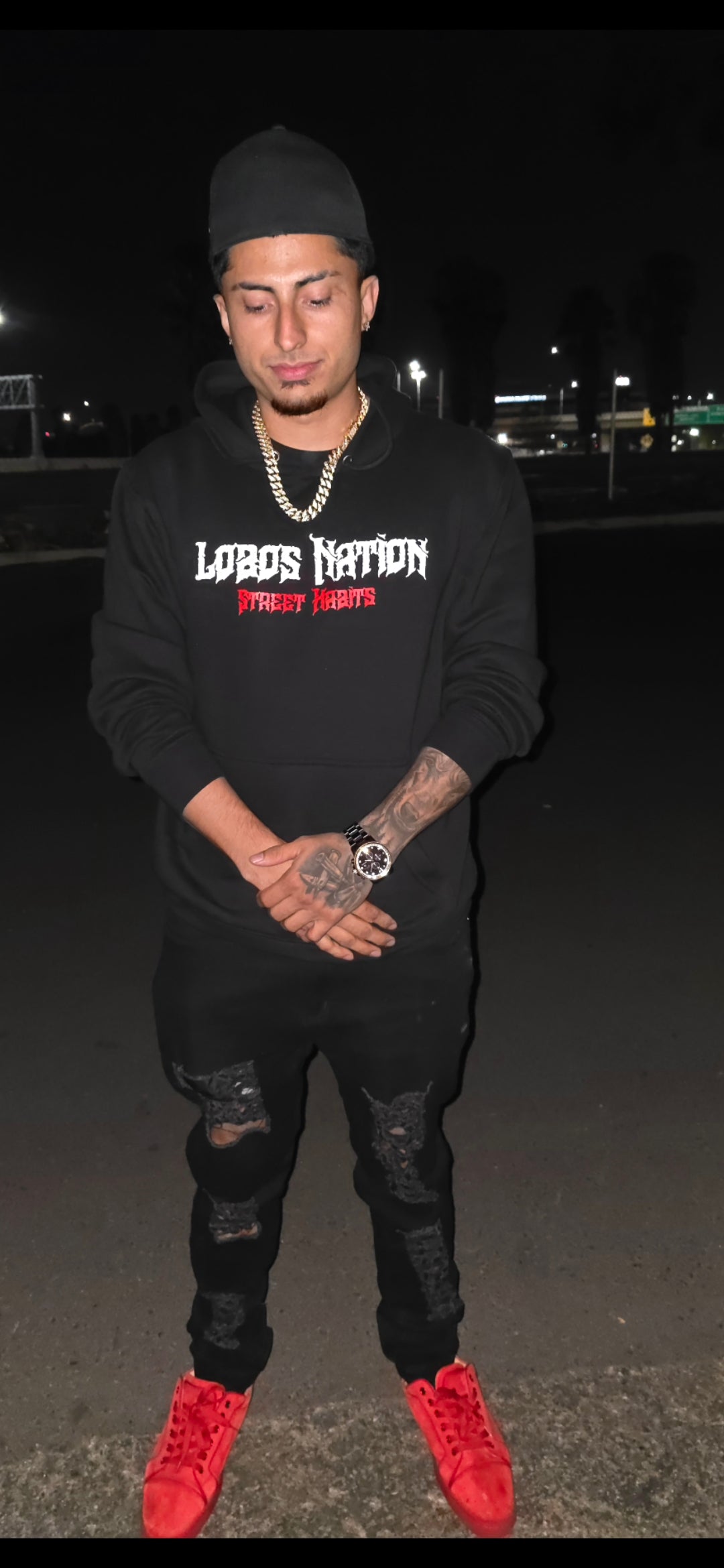 Street habits 2 color hoodie