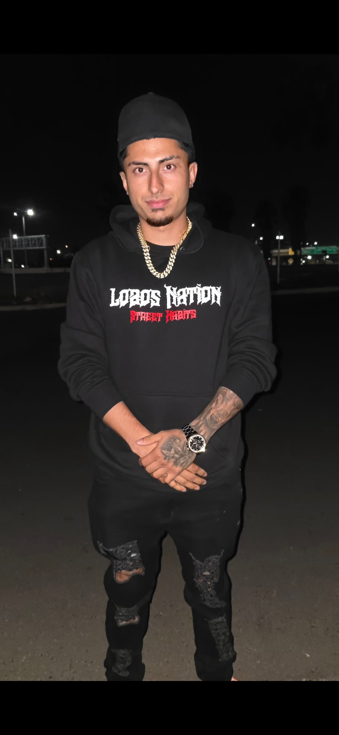 Street habits 2 color hoodie