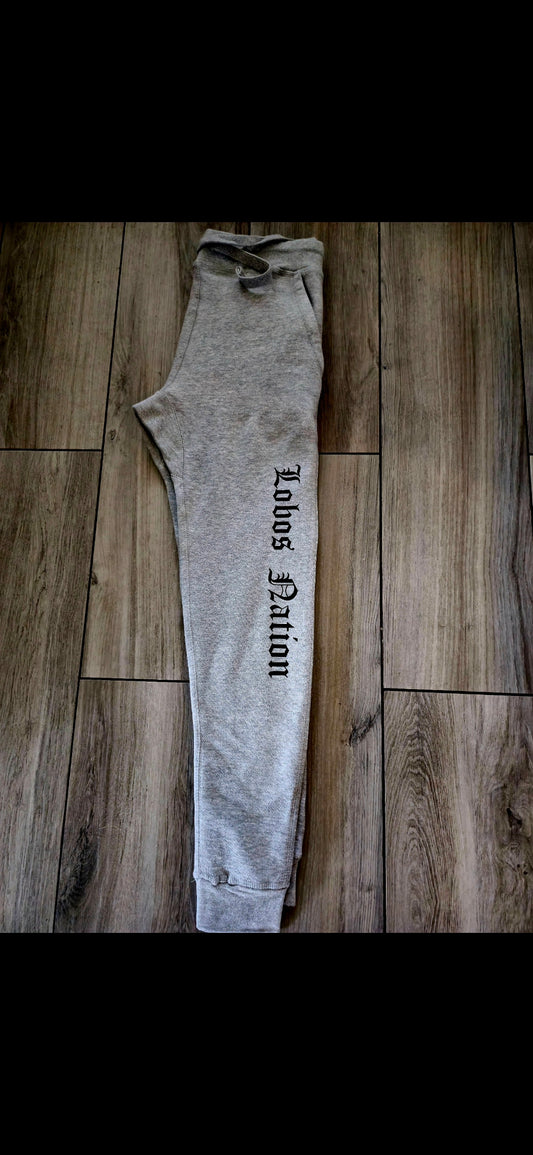 Lobos Nation Grey Joggers