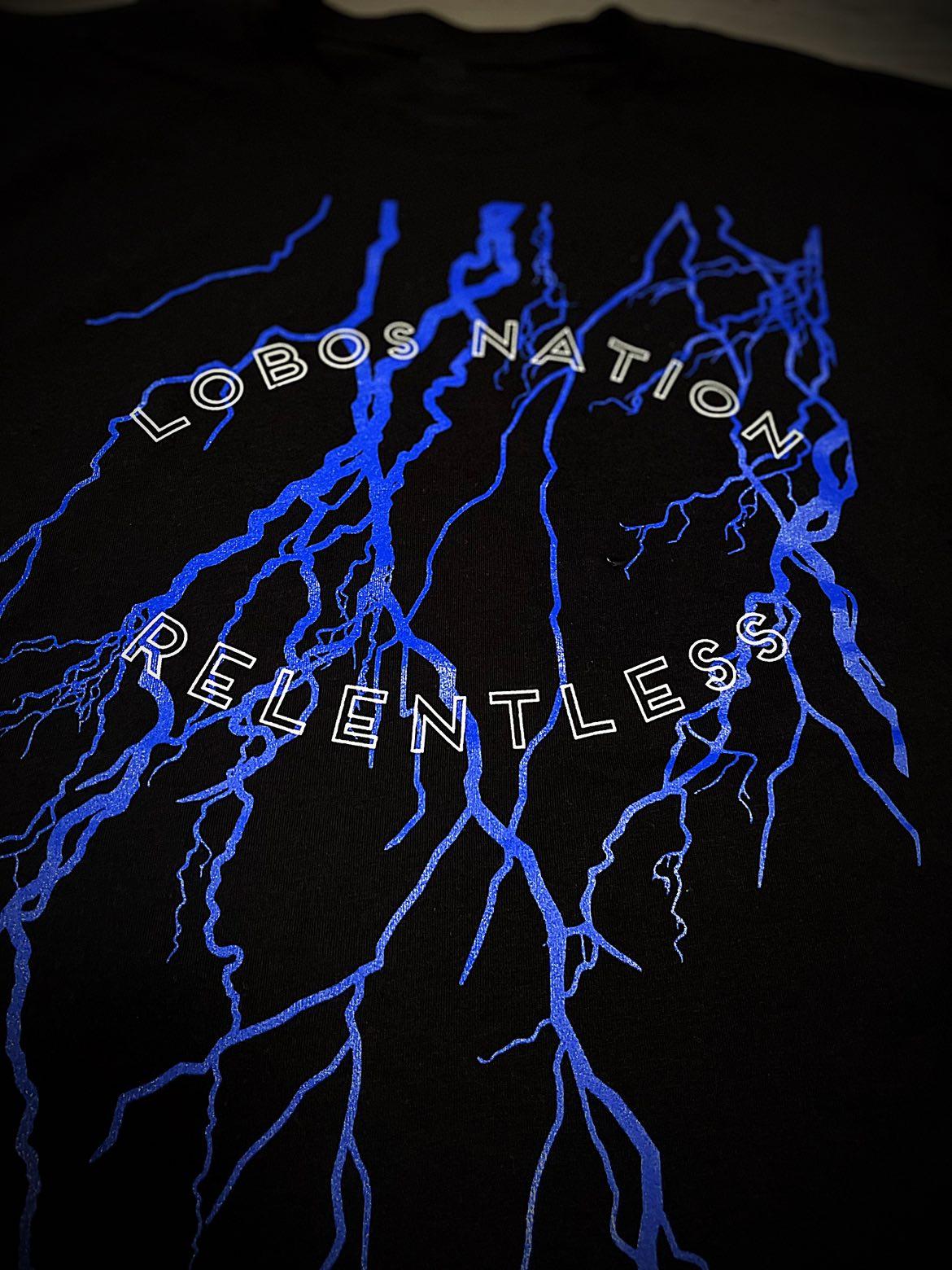 Relentless Blue Lightning T-Shirt