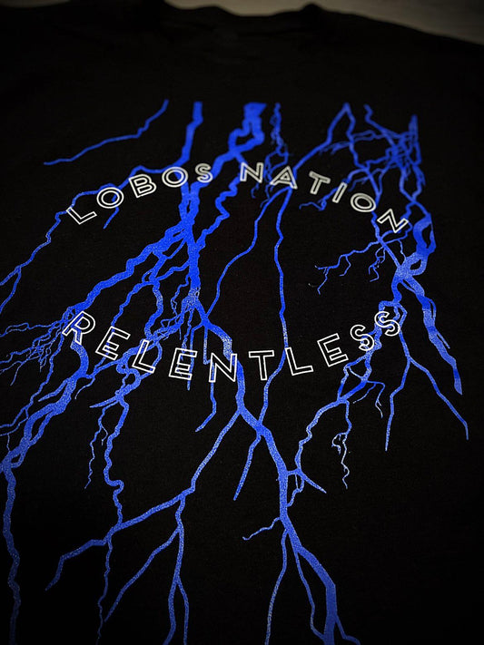 Relentless Blue Lightning T-Shirt