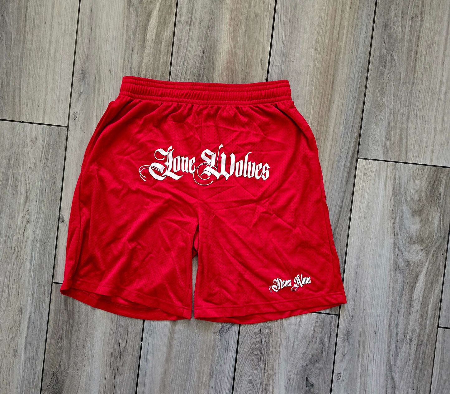 Lone Wolves Mesh Shorts