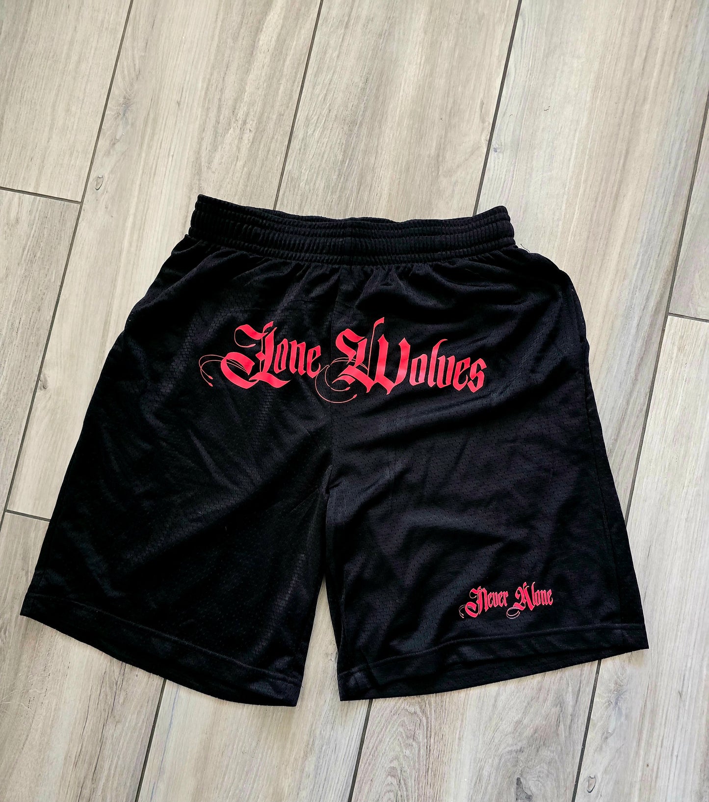 Lone Wolves Mesh Shorts